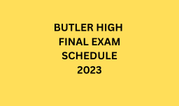  Exam Schedule
